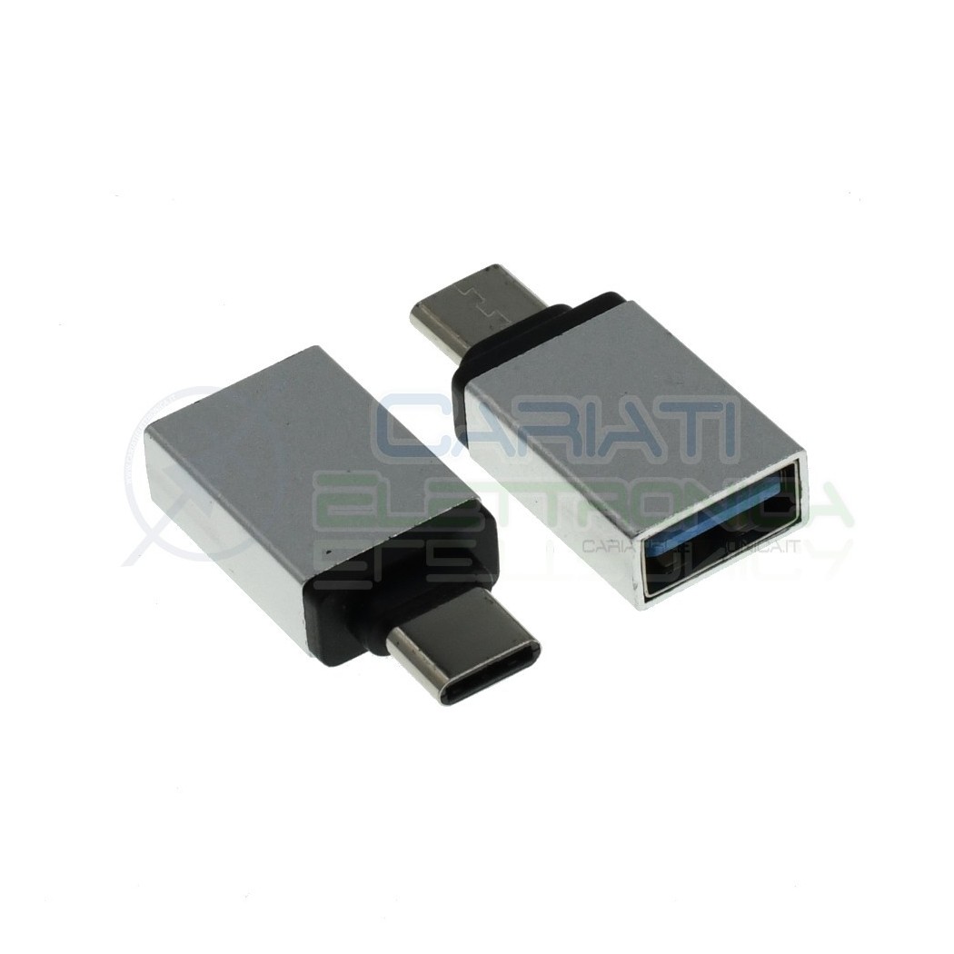 Adattatore Convertitore da tipo c a usb USB A Femmina a USB C Maschio Generico