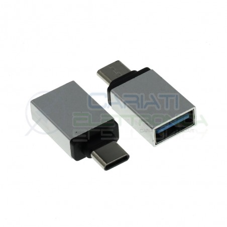 Adapter converter USB A Female to USB C MaleGenerico