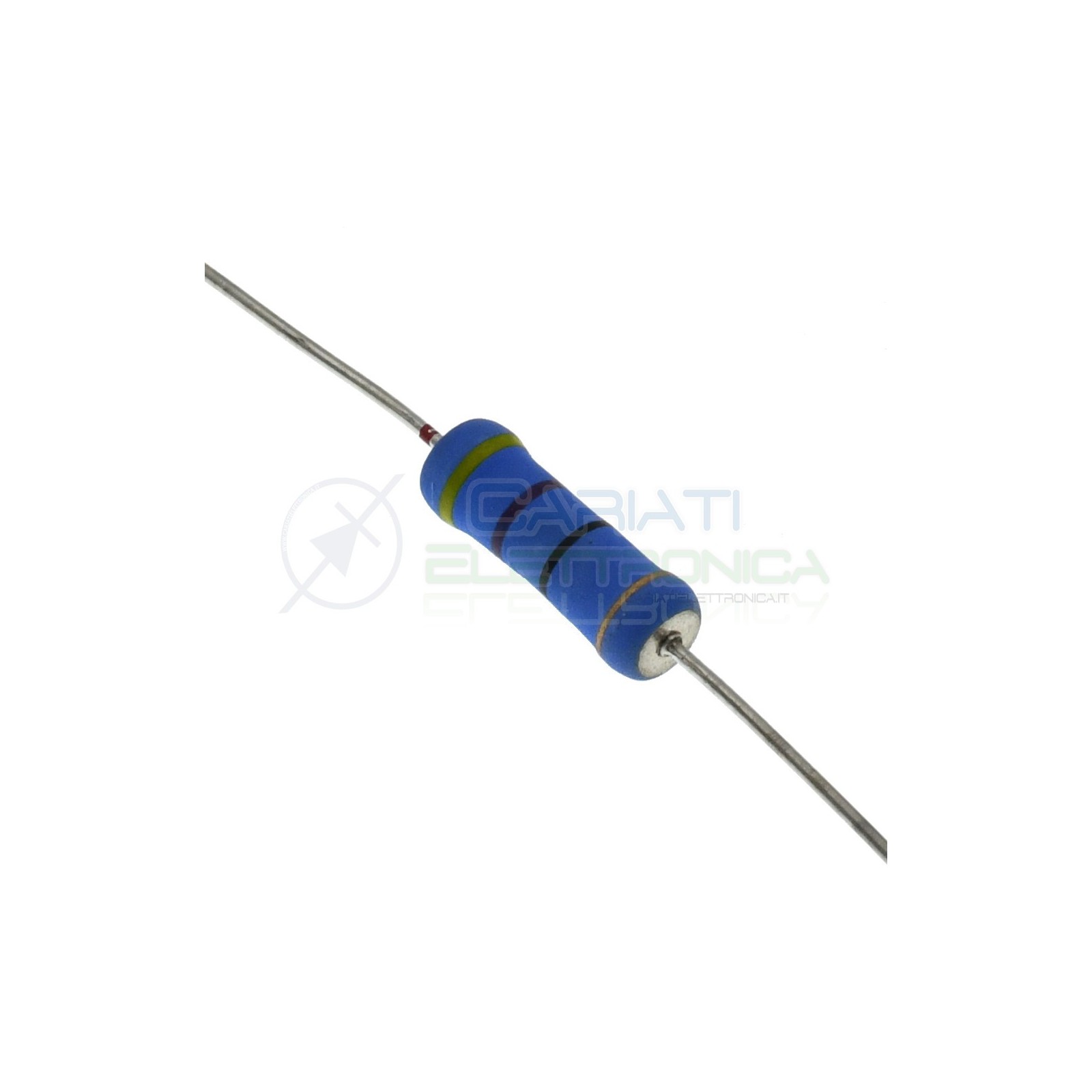 copy of 10 PEZZI DI RESISTENZE STRATO CARBONE 120 ohm 2W 2 WATT 5% RESISTENZA 120OhmUniOhm