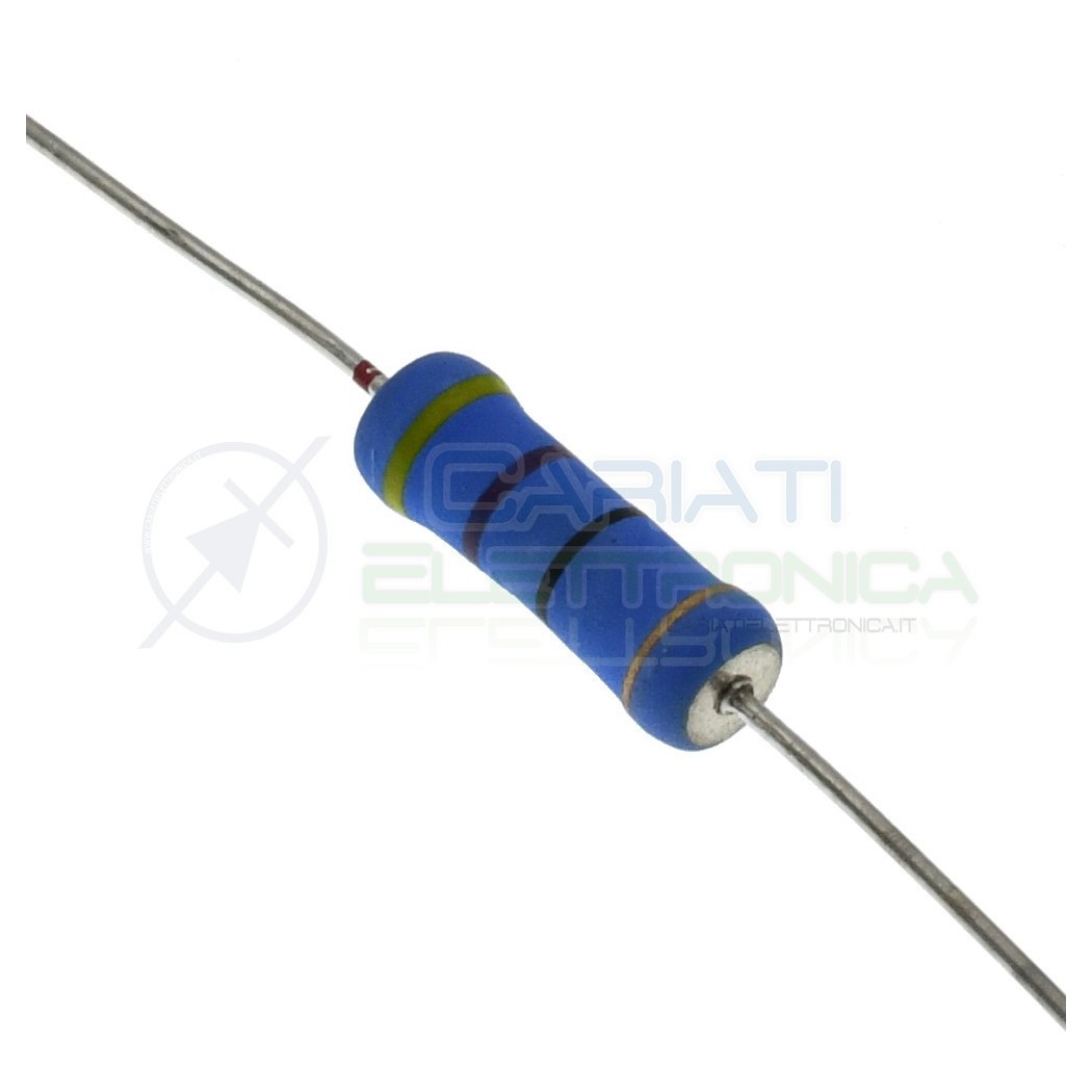 Resistenza 47ohm 3W Ossido metallico 47 Ohm 3 Watt Tolleranza 5% UniOhm