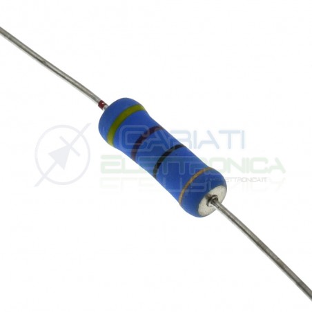 Resistenza 47ohm 3W Ossido metallico 47 Ohm 3 Watt Tolleranza 5% UniOhm