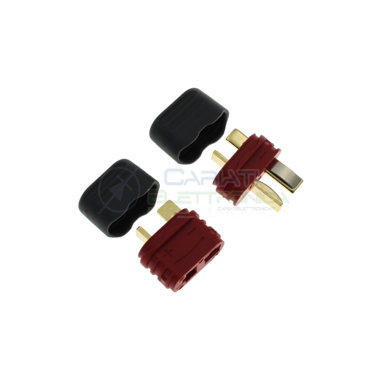 Connettore Deans T Plug Am1015 Xt1015 Maschio Femmina per RC LiPo ESC Batteria Generico