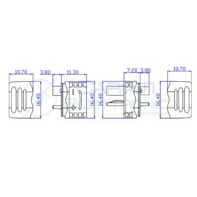 Connettore Deans T Plug Am1015 Xt1015 Maschio Femmina per RC LiPo ESC Batteria Generico