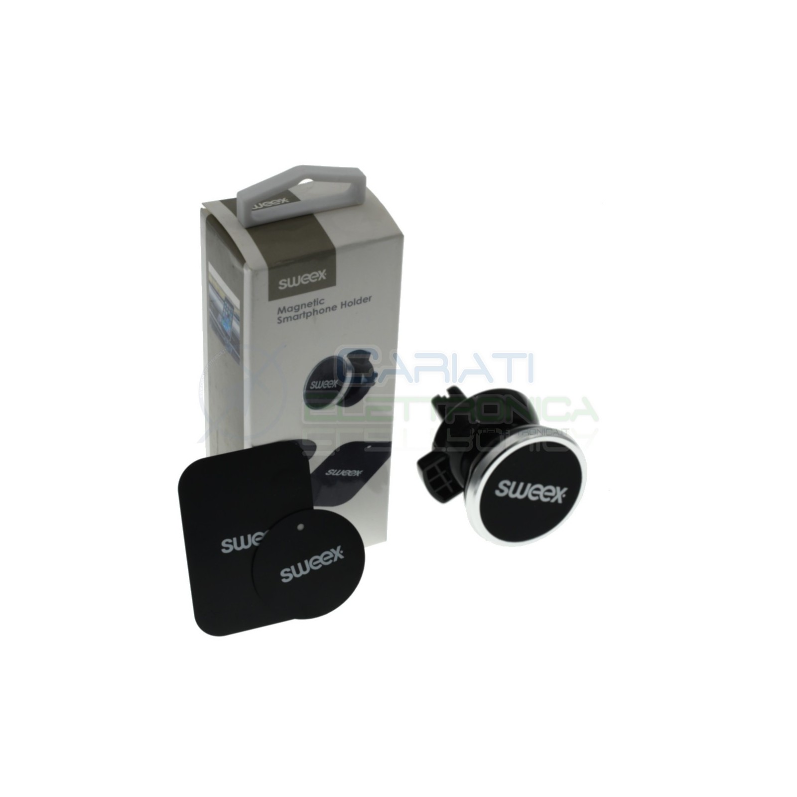 Porta cellulare auto magnetico Supporto Magnetioco Universale Smartphone Telefono con Calamita Sweex