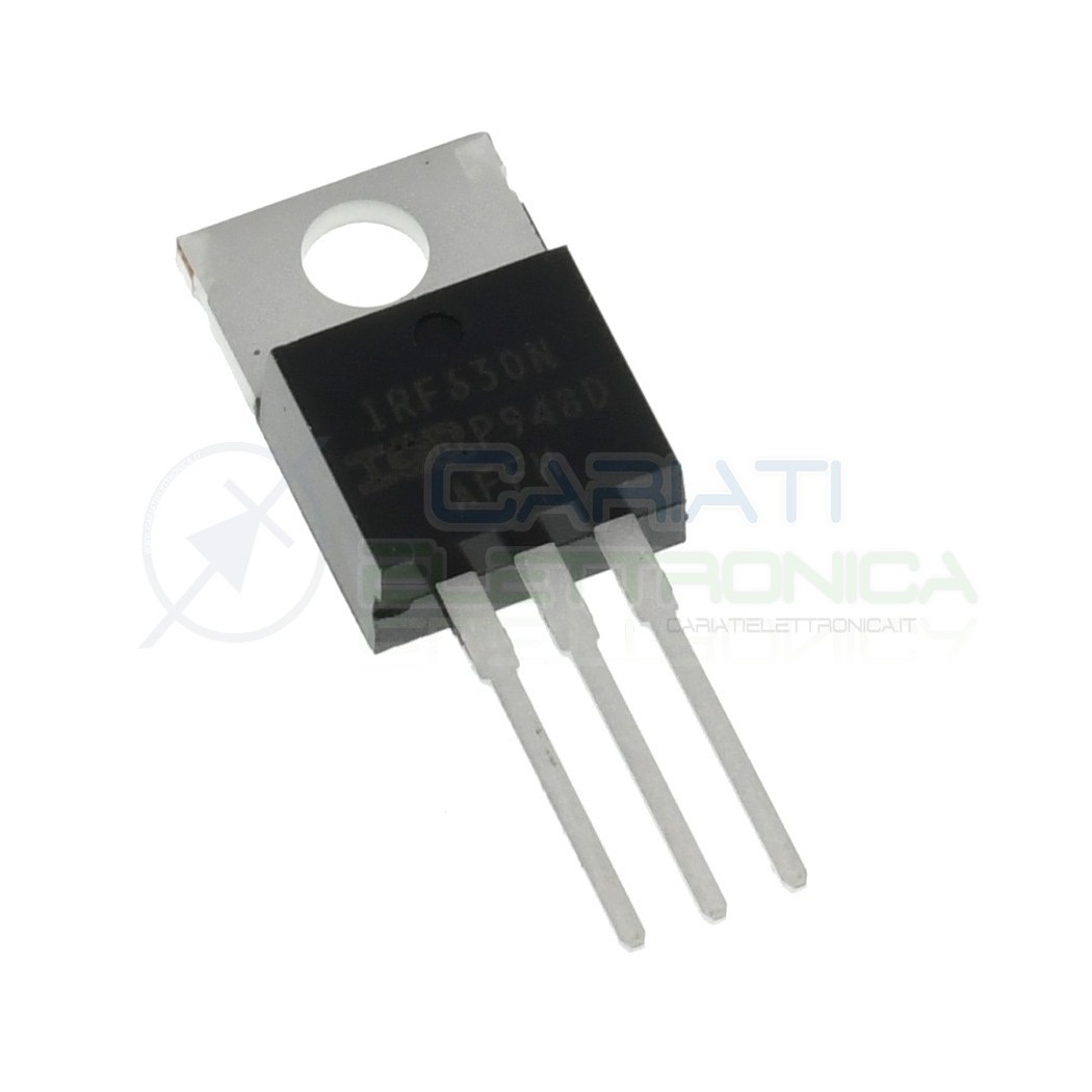 2 Pezzi IRF630N IR Transistor N-MOSFET HEXFET 200V 9,5A 82W TO220 Infineon