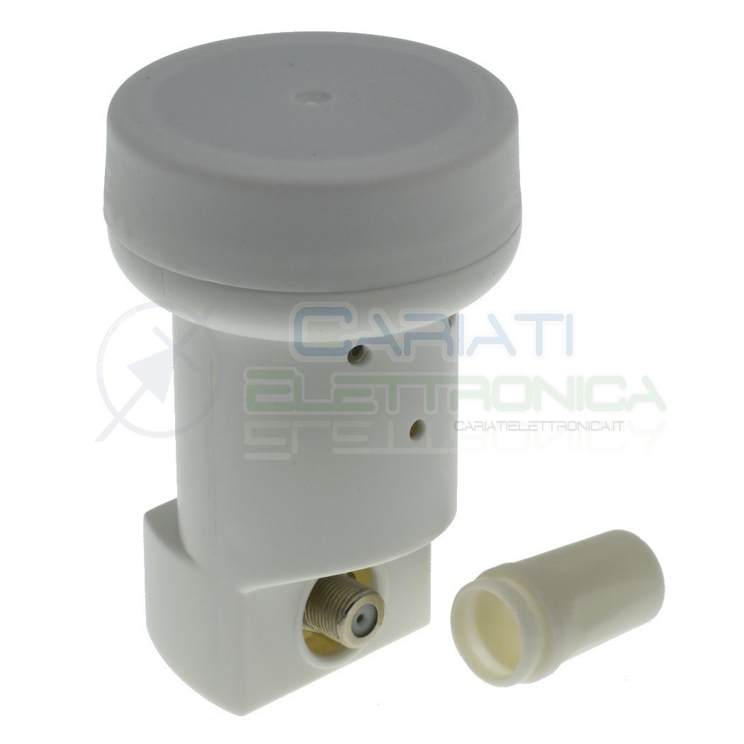 LNB Illuminatore Convertitore Occhio Singolo Universale Per Parabola Sky Tv SatNedis