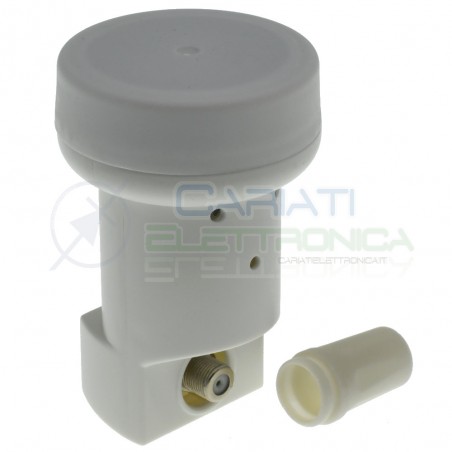LNB Illuminatore Convertitore Occhio Singolo Universale Per Parabola Sky Tv SatNedis