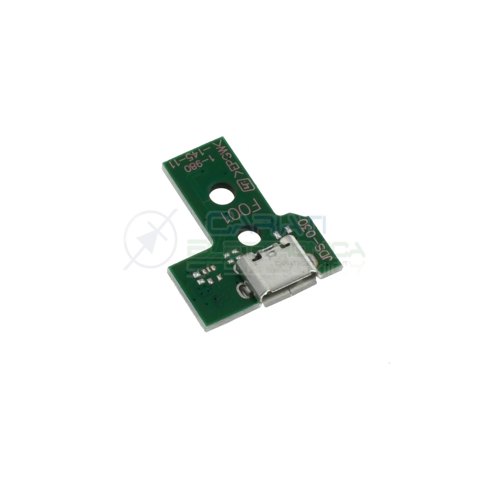 JDS-030 Porta Micro usb Joypad PS4 Dualshock con Cavo Flat Connettore scheda controller pcb 12 pinGenerico
