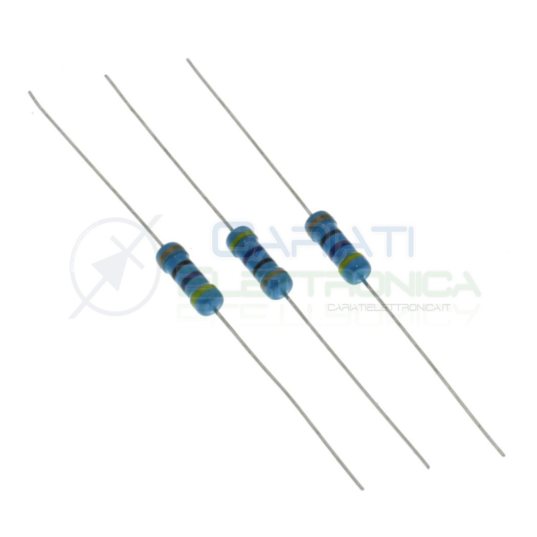 100 Pezzi Resistenza Strato Carbone 33 Ohm 33ohm 1/2W 0,5 WATT 5% Generico