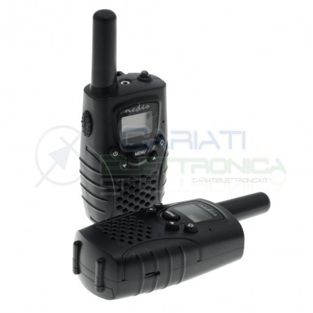 Kit Walkie talkie PMR 8 km i channels + led lightNedis