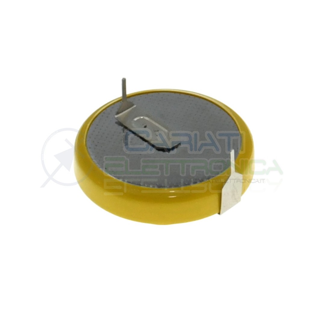 CR2450 Batteria 3V 530 mAh a saldare pila a bottone 2 Pin Extracell Extracell