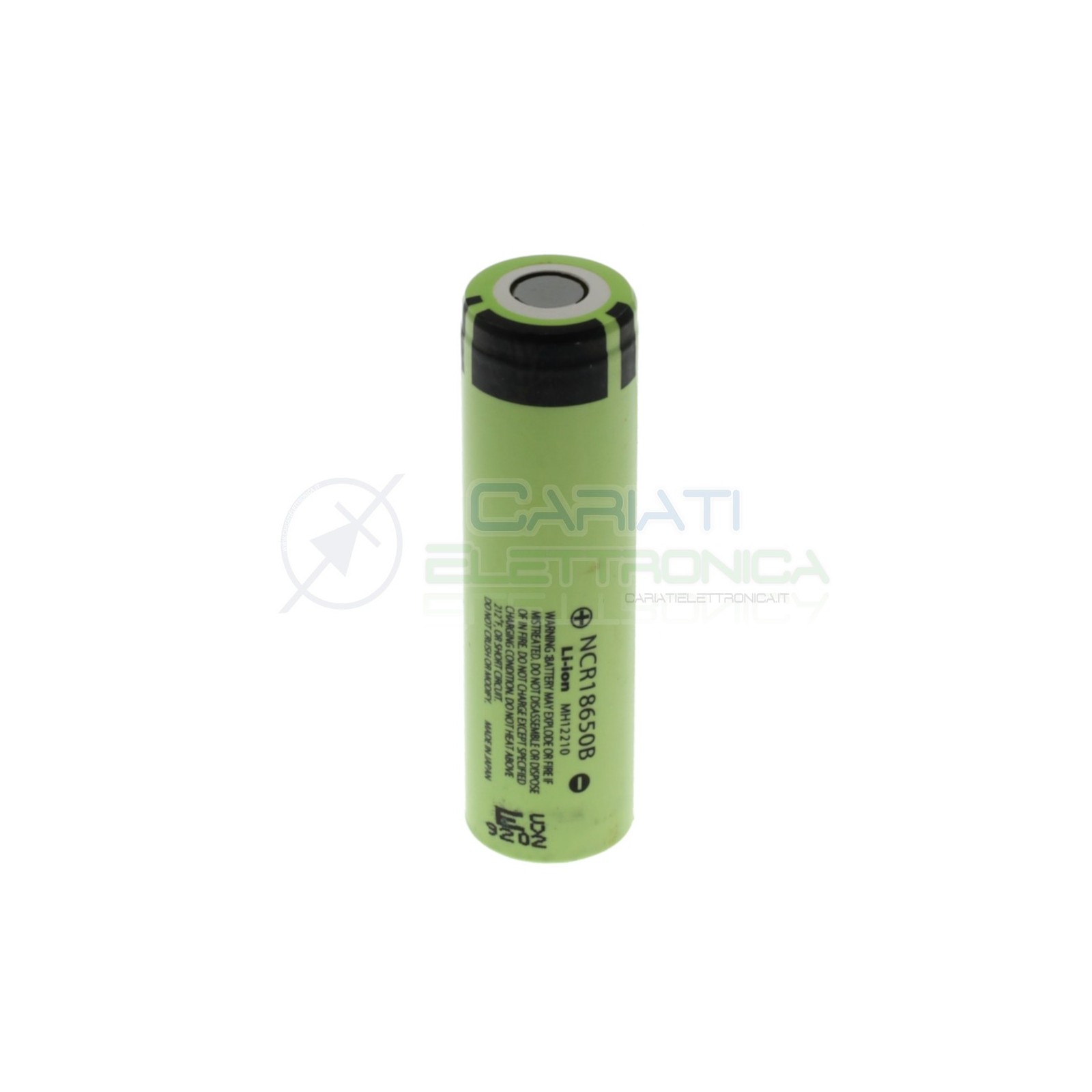 Batteria 18650 Panasonic NCR18650B 3400mah ricaricabile 3,7V - 4,2V Panasonic
