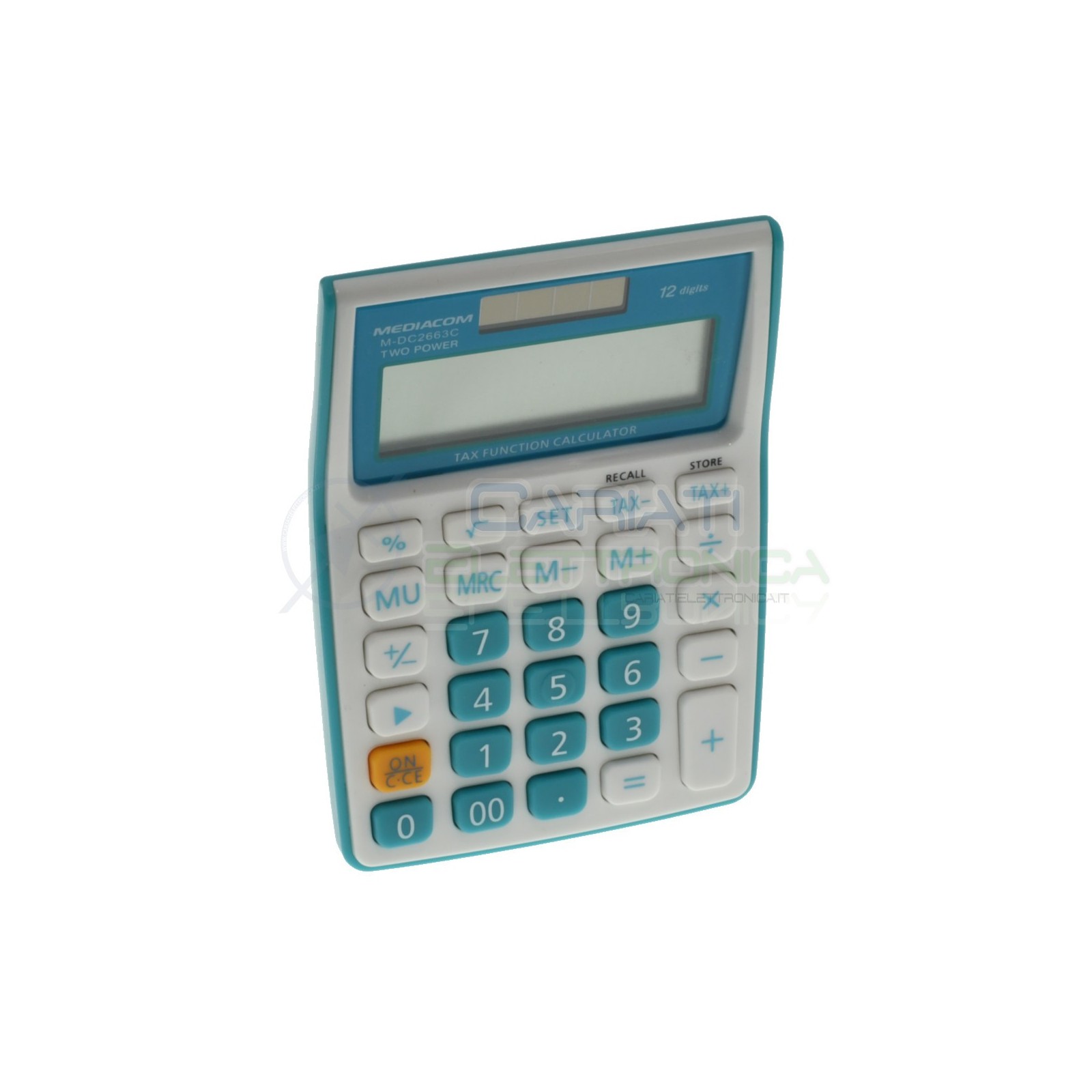 Calcolatrice solare 12 Cifre Desktop Mediacom DC2663CMediacom