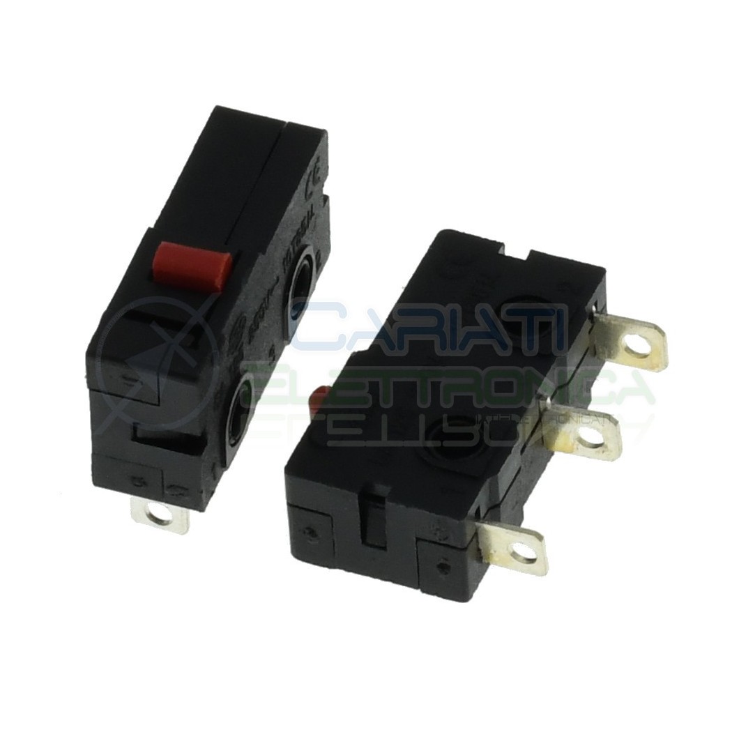 2 PEZZI MicroSwitch a leva Pulsante Fine Corsa Micro Switch PCB