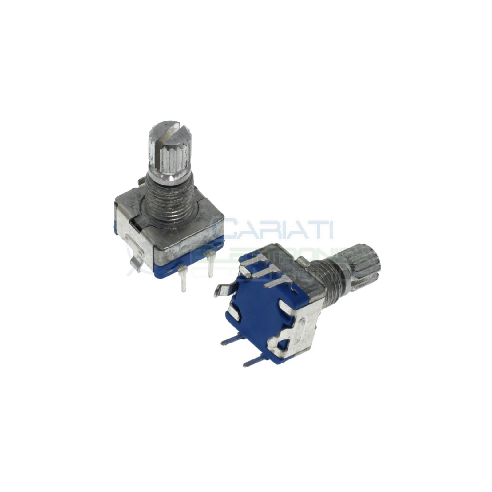 Encoder rotativo 2 canali con Pulsante 5 pin Albero 15mm Generico
