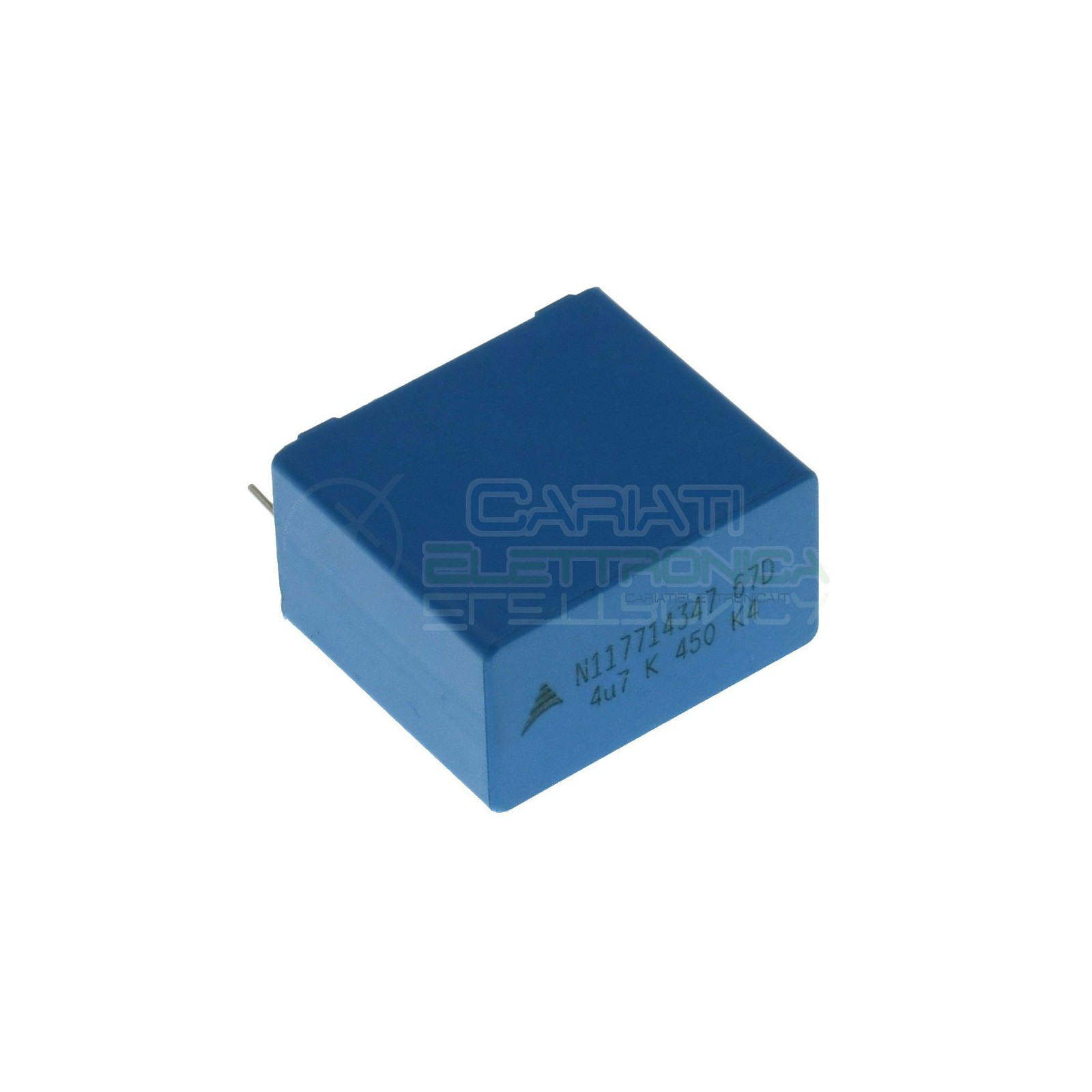 Condensatore in Polipropilene 4,7uF 4,7 uF 450Vdc Passo 27,5mm B32674 EPCOS
