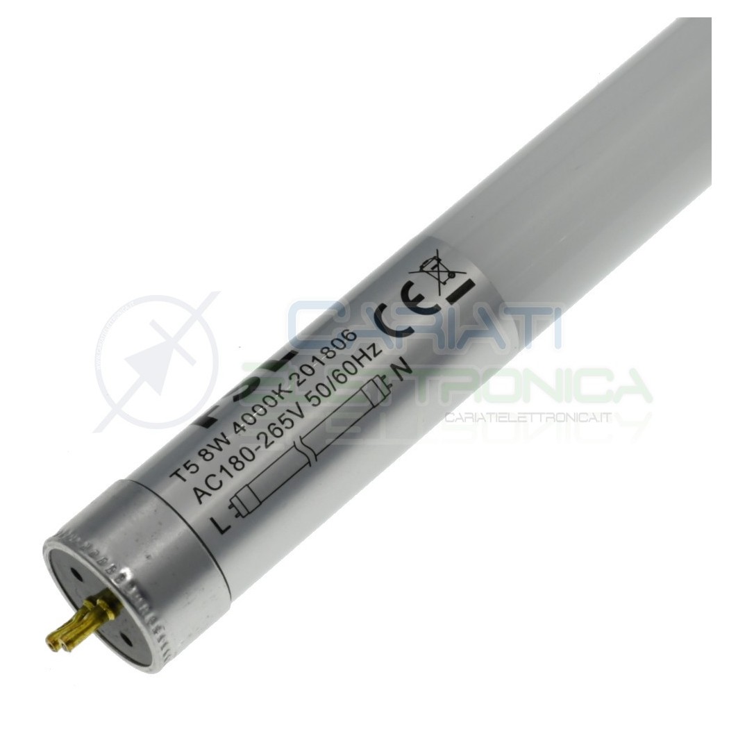 Neon a Led 4000K T5 8W 230Vac Diametro 21mm Lunghezza 548mmFSL lighting