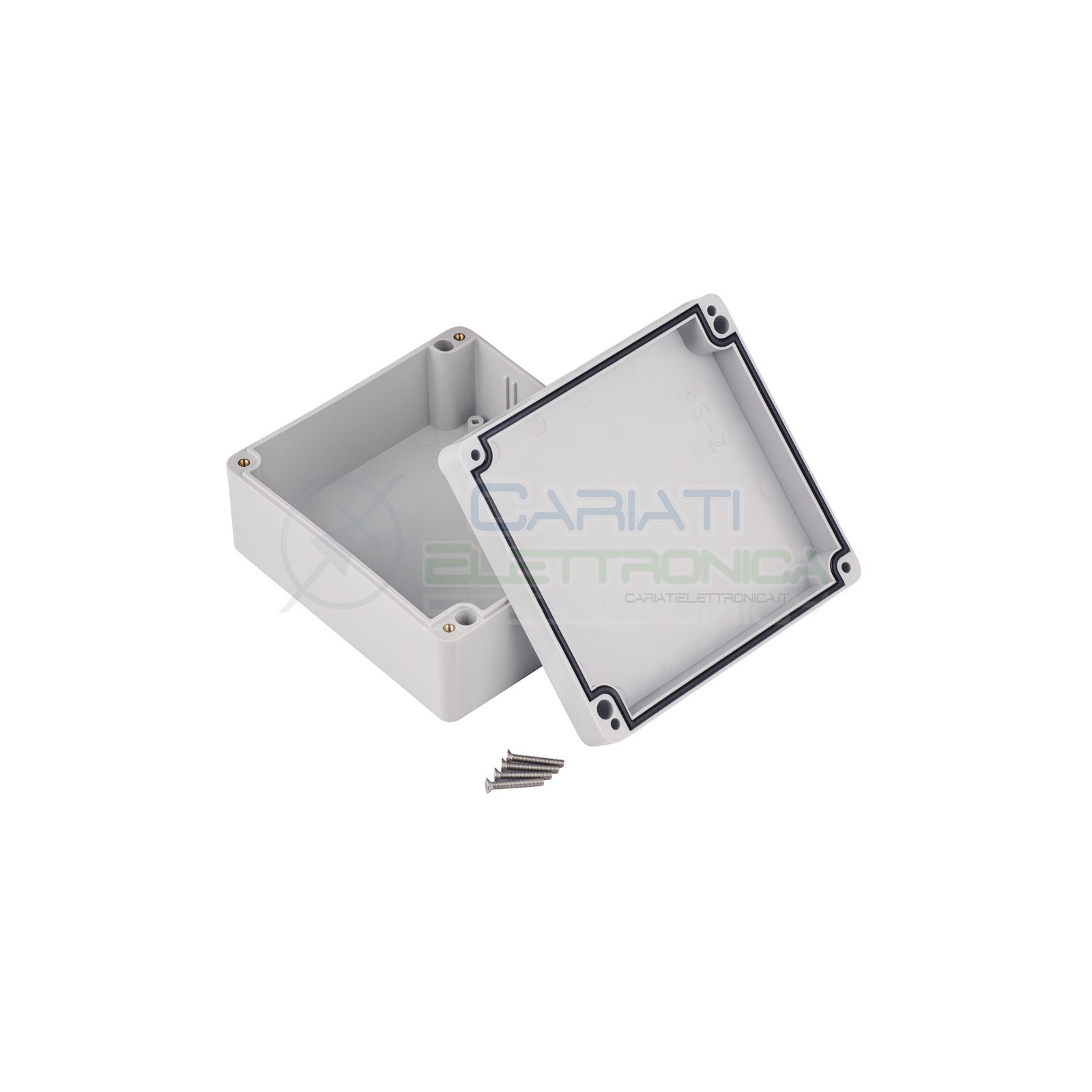 Plastic Enclosure 125x58x115mm IP67 for electronic boards pcb projectsKrade