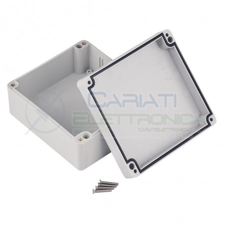 Plastic Enclosure 125x58x115mm IP67 for electronic boards pcb projectsKrade