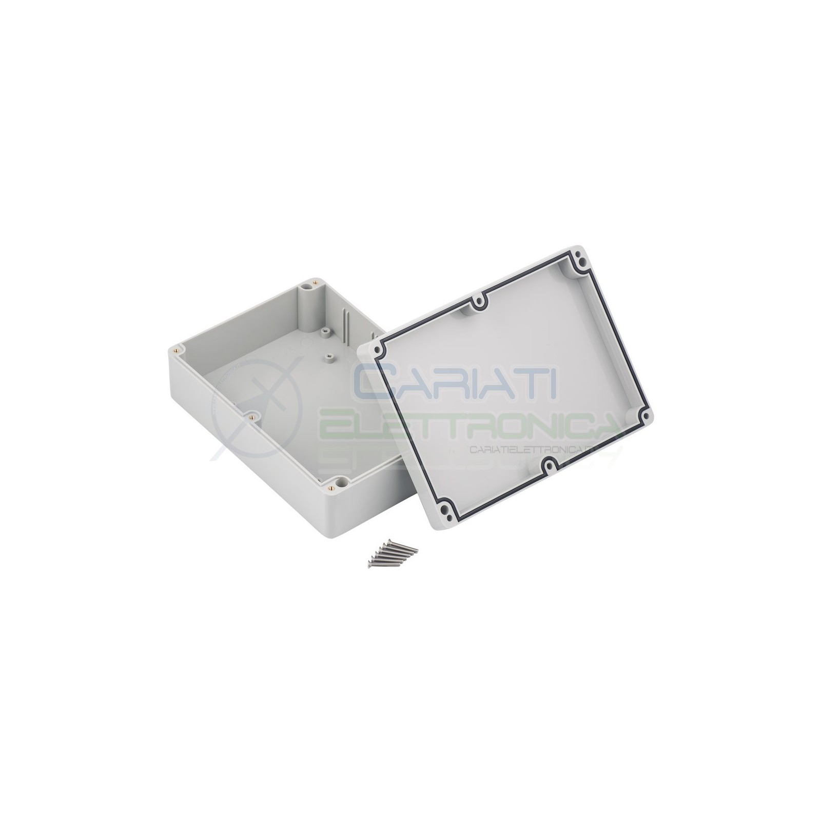 Plastic Enclosure 176x55x126mm IP67 for electronic boards pcb projectsKrade