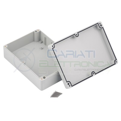 Plastic Enclosure 176x55x126mm IP67 for electronic boards pcb projectsKrade