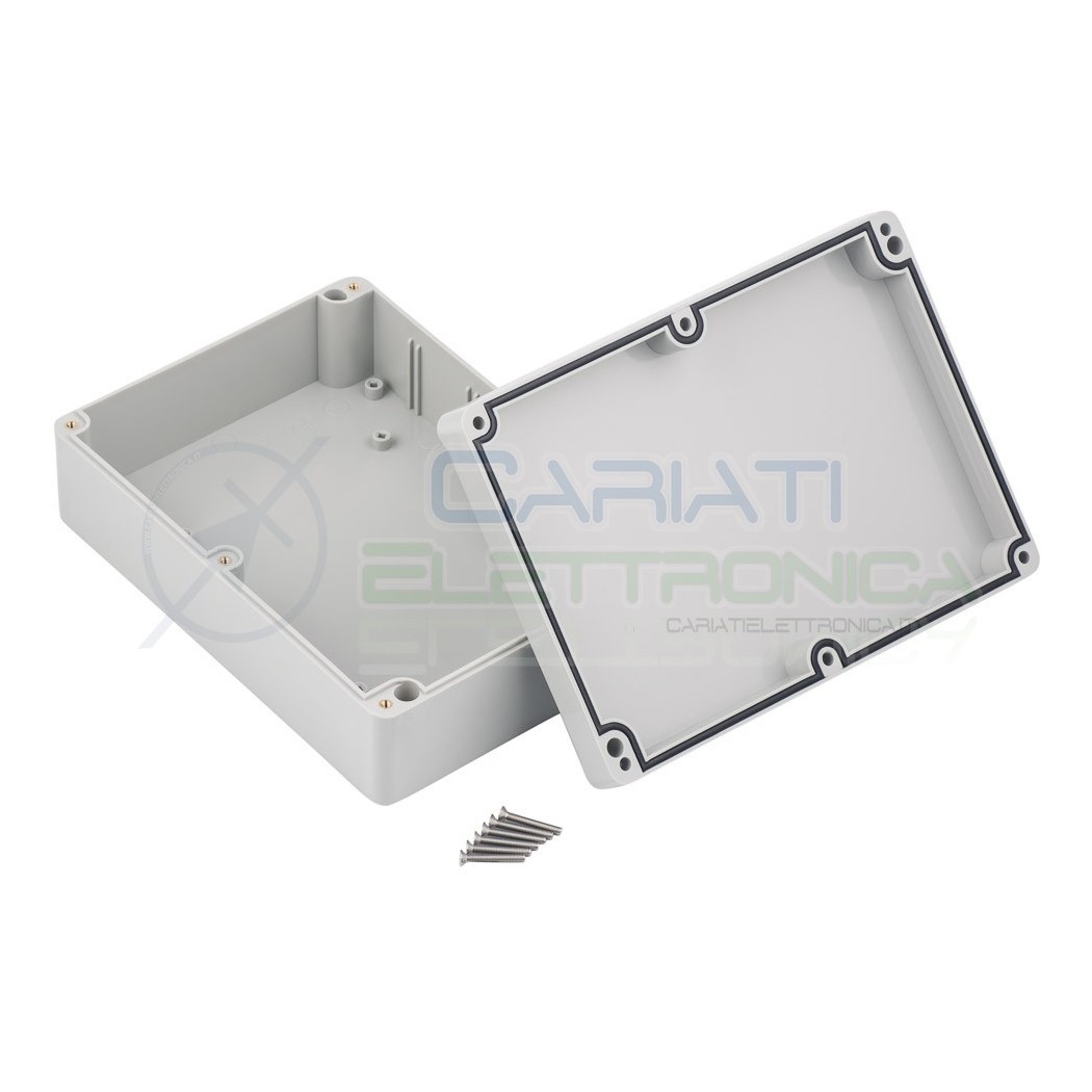 Plastic Enclosure 176x55x126mm IP67 for electronic boards pcb projectsKrade