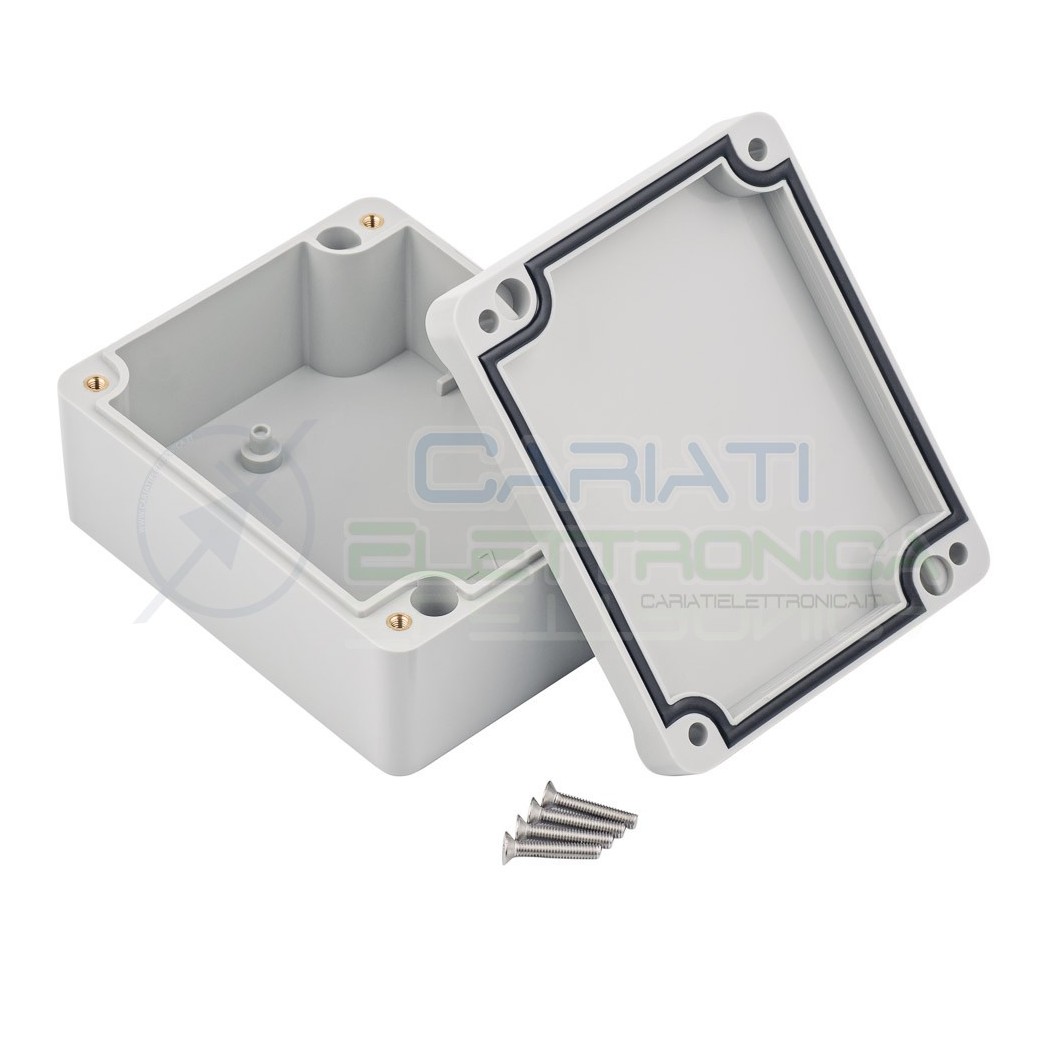Plastic Enclosure 89x41x74mm IP67 for electronic boards pcb projectsKrade