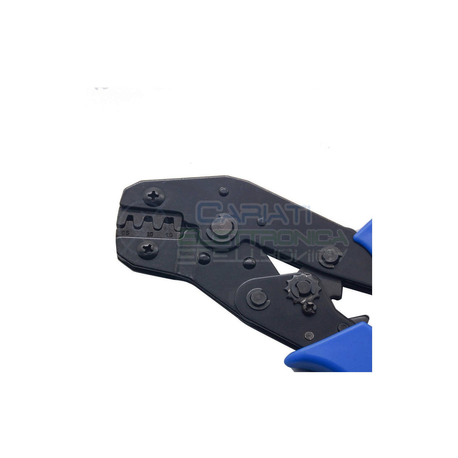 Pinza crimpatrice Faston 2,8mm 4,8mm 6,3mm per connettori Mk Dupont e Faston Generico