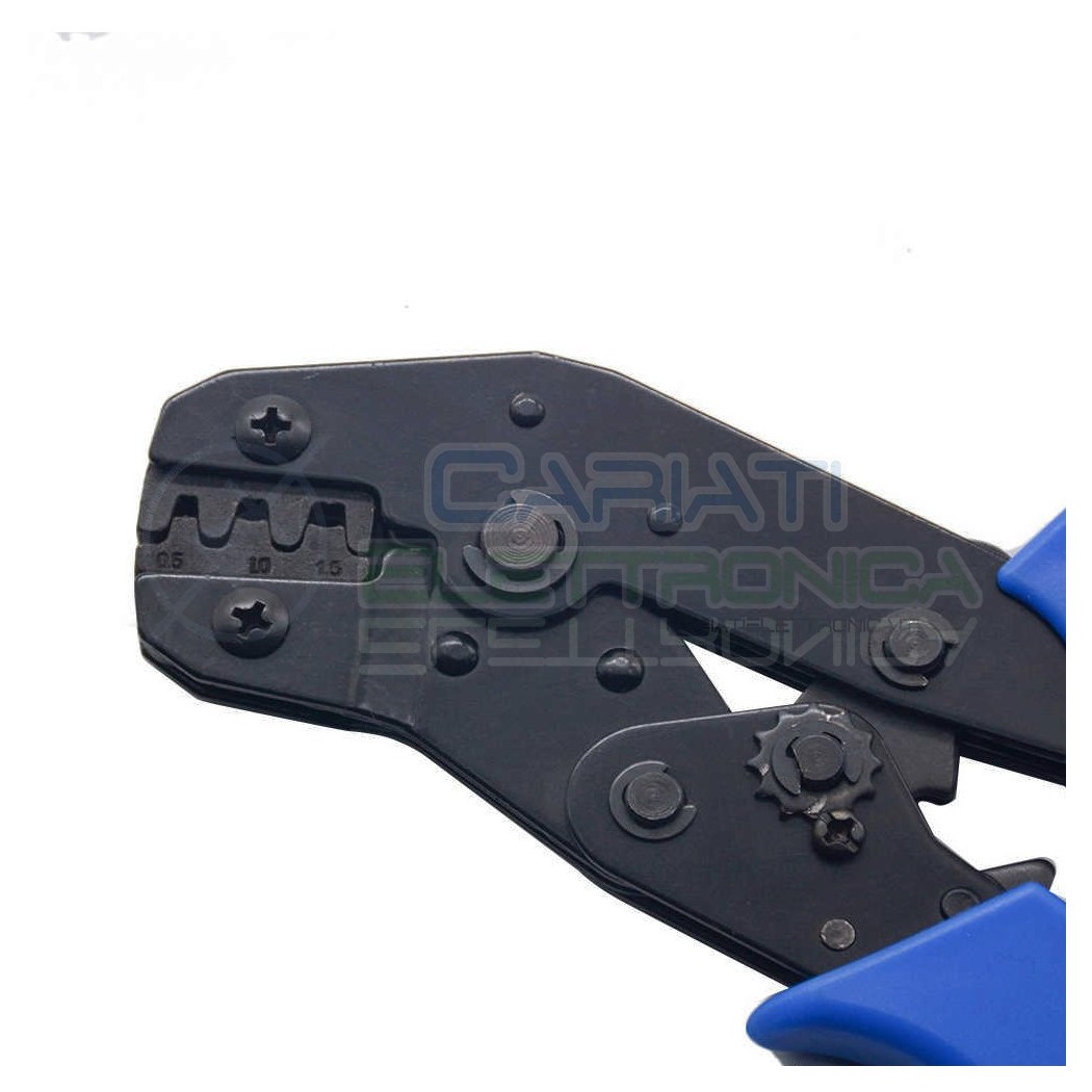 Pinza crimpatrice Faston 2,8mm 4,8mm 6,3mm per connettori Mk Dupont e Faston Generico