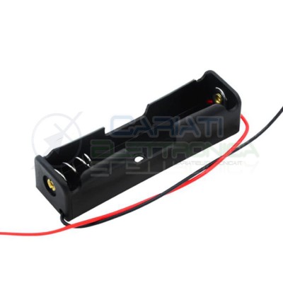 Holder Battery with cable for Battery 18650Generico