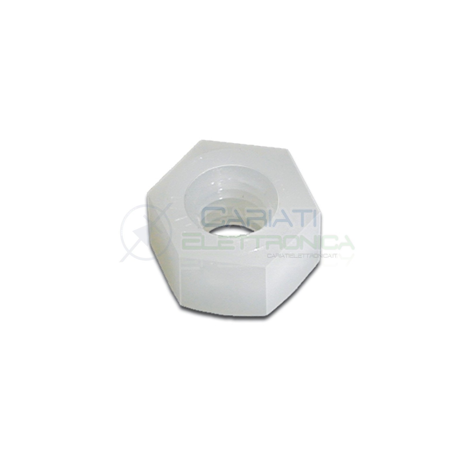 10 PEZZI Dado M4 in Plastica Nylon Distanziali DadiGenerico