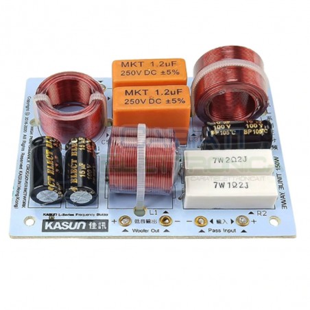 Filtro crossover a 3 tre 200W vie passivo 4 8 ohm per altoparlanti subwoofer tweeterGenerico