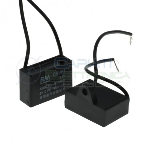 Condensatore elettrico Cbb61 4uF 450V di spunto per motore ventilatore Generico