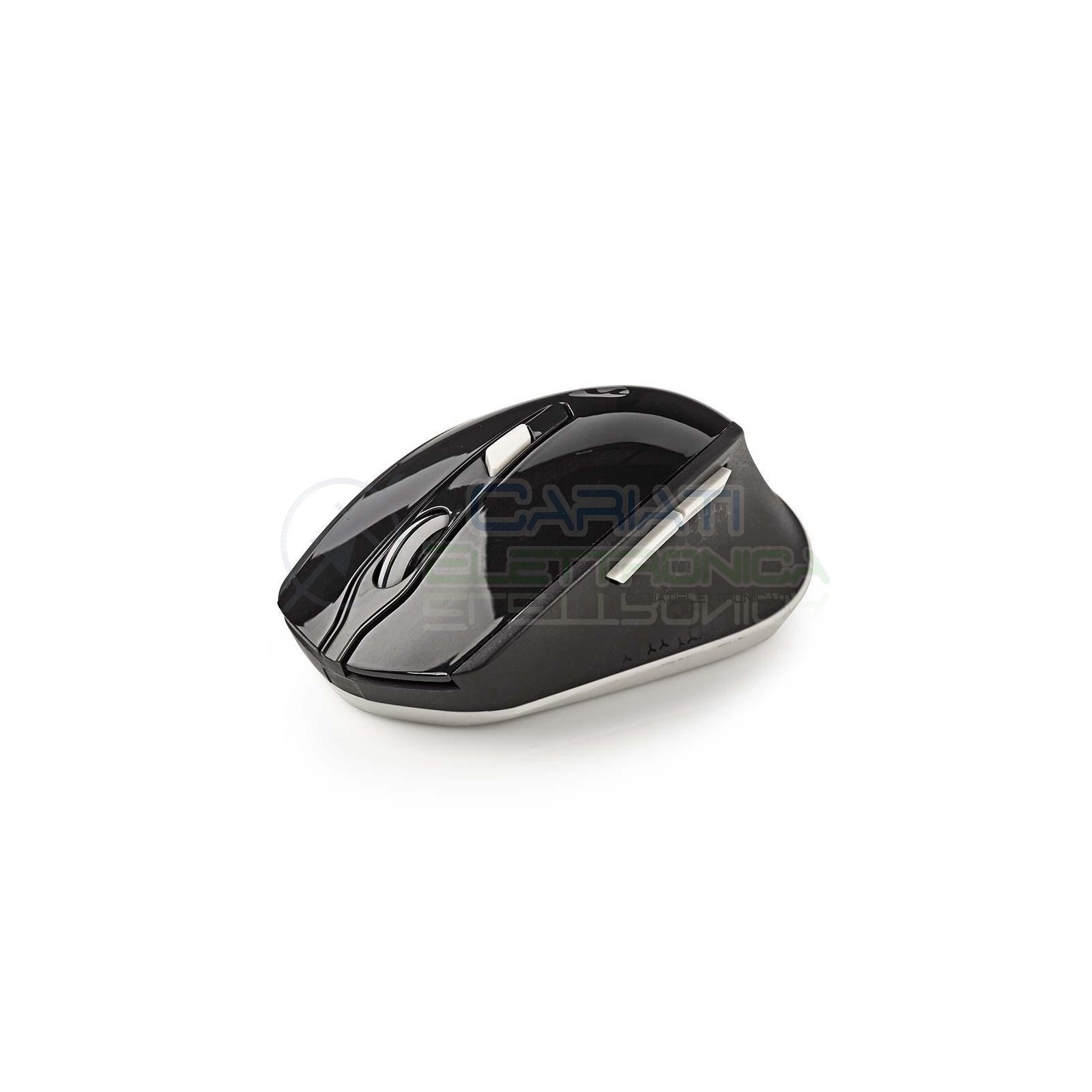 Mouse ottico wireless Wifi Usb 1600 Dpi per Notebook PC Computer 1600 DPI 2,4GNedis