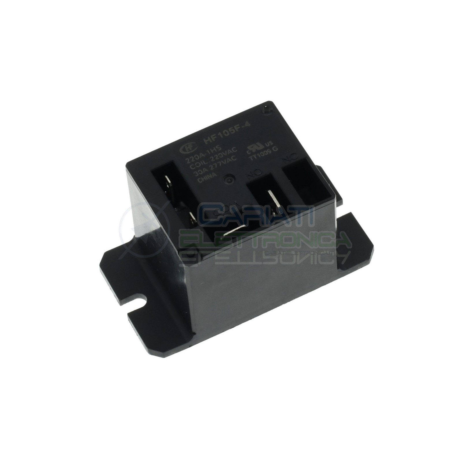Relay coil 220V JQX-105F-4-220V-1HS HF105F-4-220A-1HS 30A SpstHONGFA RELAY