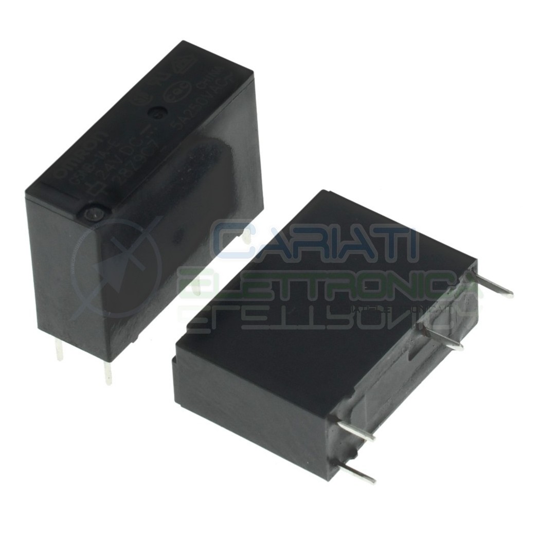 Relay G5NB-1A-E coil 24V out Spst 250Vac 5A OmronOmron