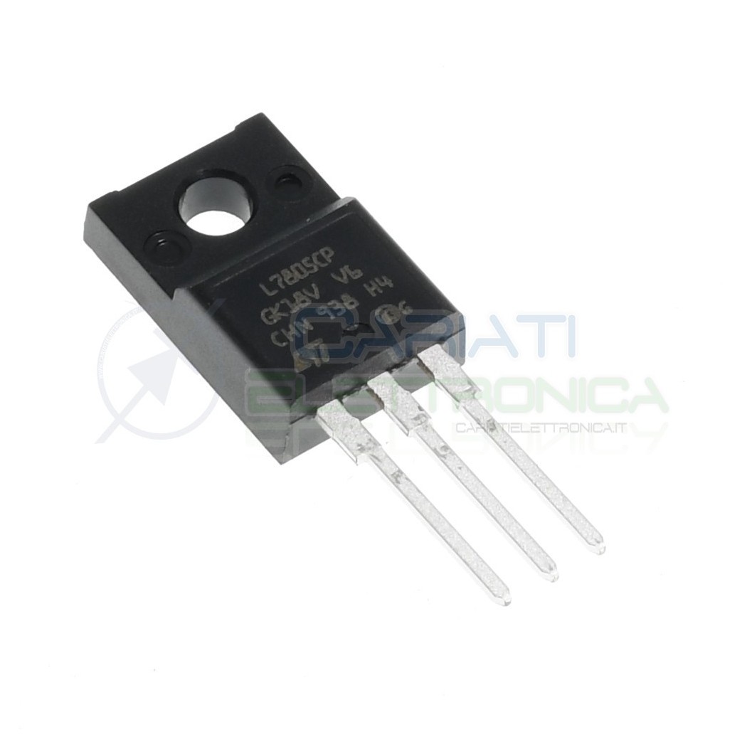 7805 L7805CP Regolatore Stabilizzatore di Tensione ST MICROELECTRONICS