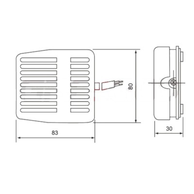 Interruttore Spdt a pedale con cavo da 1m 250V 10A pedal foot switchGenerico