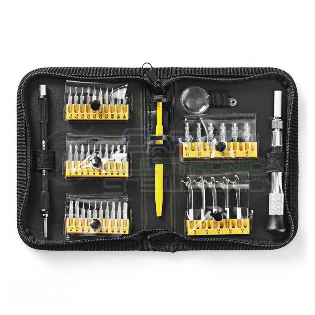 47pz Set di Precisione Cacciaviti tools Riparazione Torx Telefono Laptop Kit Accessori Nedis