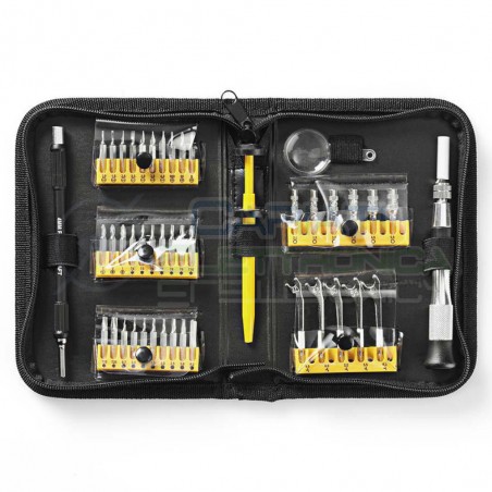 47pz Set di Precisione Cacciaviti tools Riparazione Torx Telefono Laptop Kit Accessori Nedis