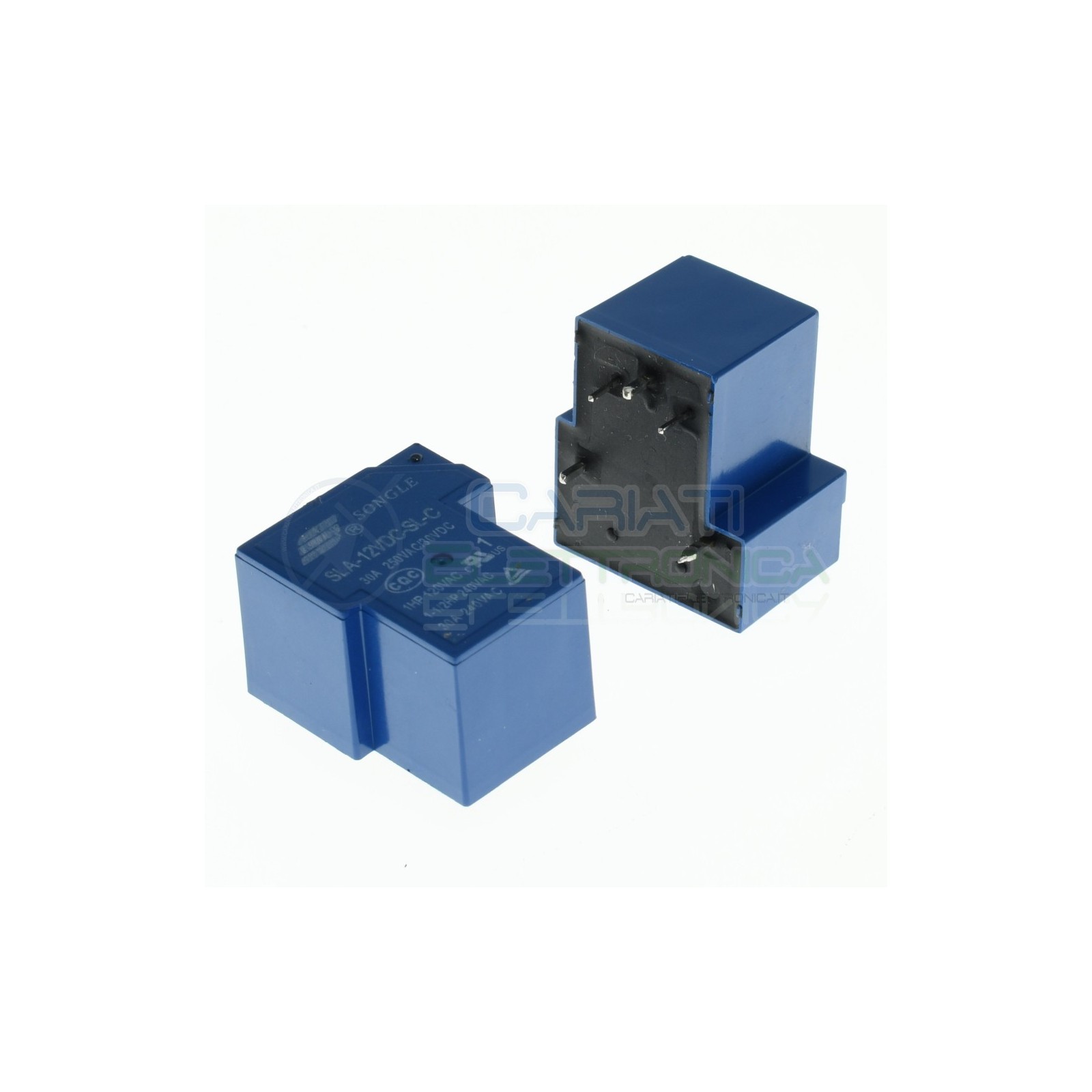 Relè SLA-12VDC-SL-C SLA bobina 12V Dc Spdt 30A 250Vac 30Vdc Pcb Songle