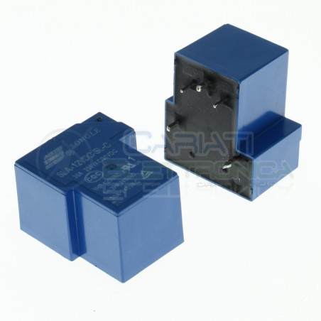 Relay SLA-12VDC-SL-C SLA coil 12V Dc Spdt 30A 250Vac 30Vdc PcbSongle