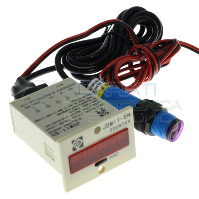 Scheda Modulo contapezzi 12V 24V digitale con fotocellula contaimpulsi elettronico Generico
