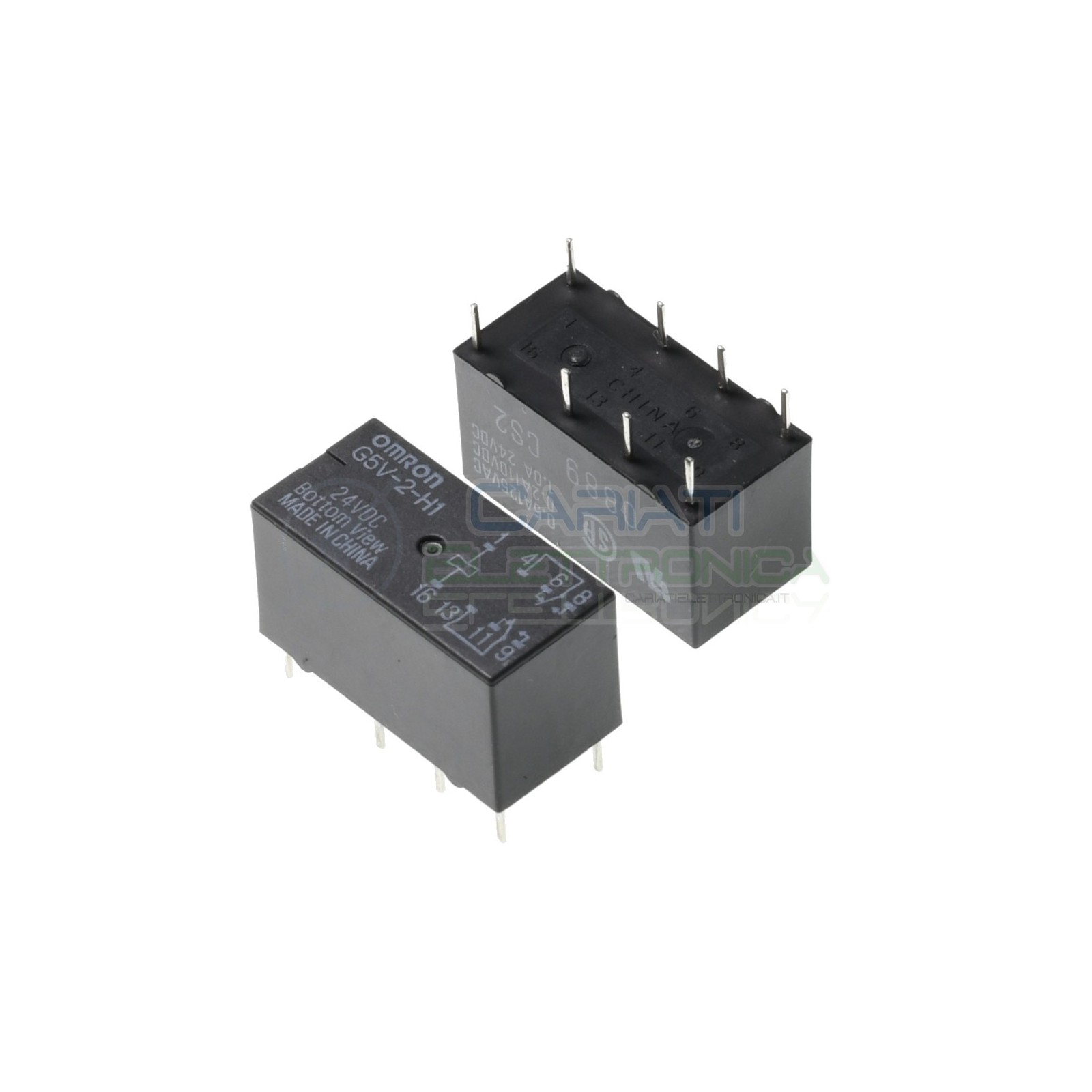 Relè G5V-2-H1 24V Dpdt Omron G5V-2-H1 24VDC 2AOmron