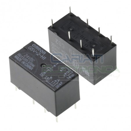 Relè G5V-2-H1 24V Dpdt Omron G5V-2-H1 24VDC 2AOmron