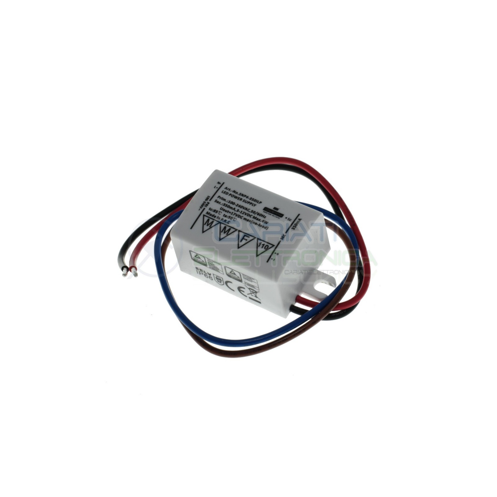 Snp4-350ilp Driver power supply for Led da 350mA 1-3 Led Power IP66Snappy