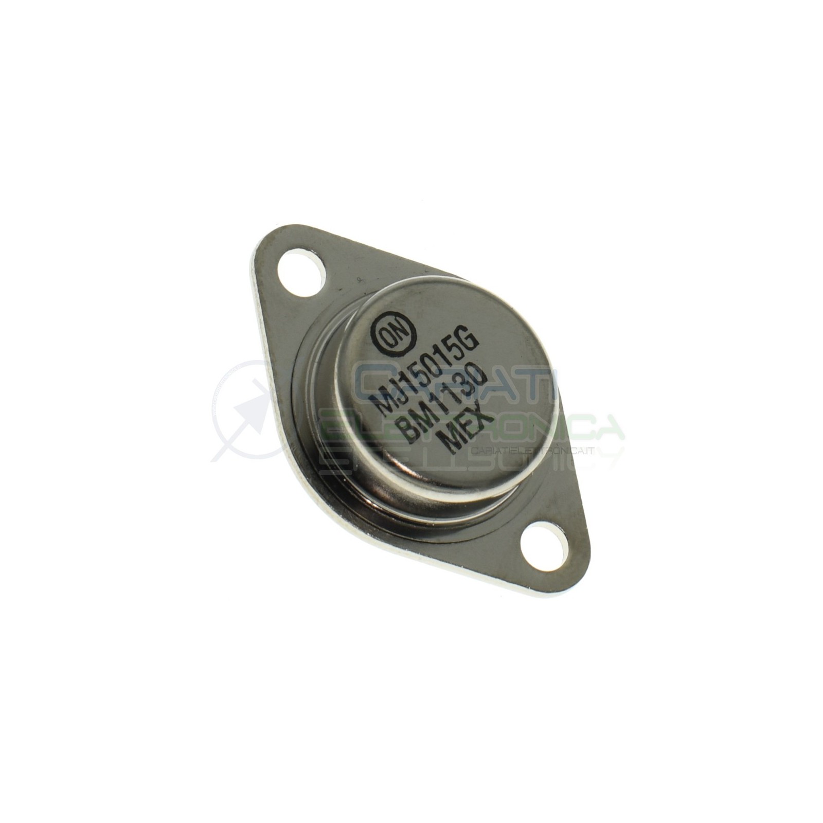 MJ15015G Transistor BJT Audio NPN 120V 6MHz 180W 15A 70hFEOn semiconductor
