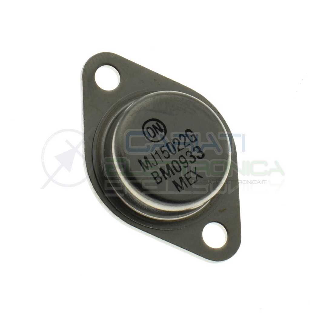 MJ15022G Transistor BJT Audio NPN 200V 4MHz 250W 16A 15hFEOn semiconductor