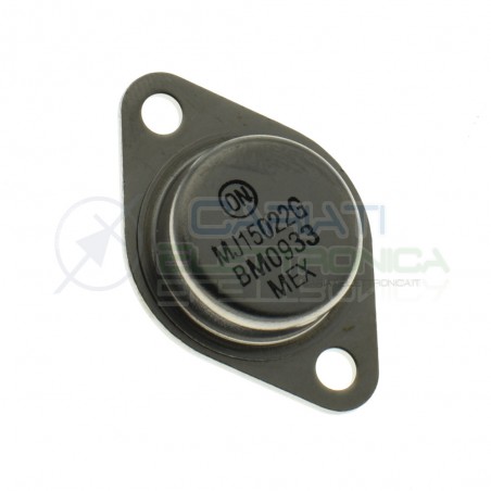 MJ15022G Transistor BJT Audio NPN 200V 4MHz 250W 16A 15hFEOn semiconductor