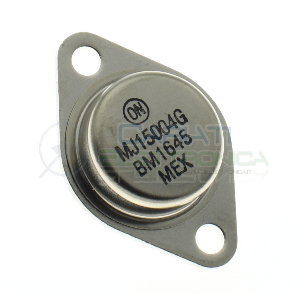 MJ15004G Transistor BJT Audio PNP 140V 2MHz 250W 20A 150hfeOn semiconductor